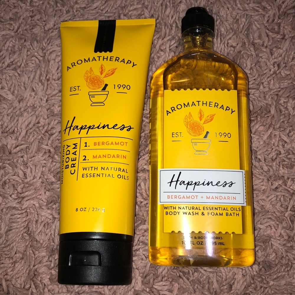 Aromatherapy Body Wash & Lotion Set